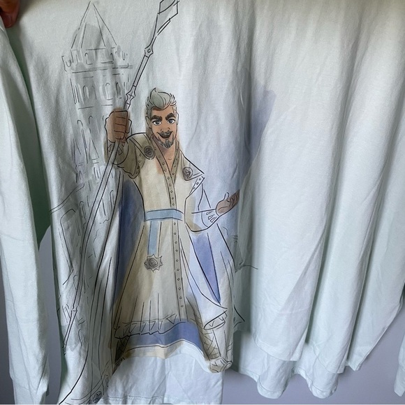 Disney WISH Graphic King Magnifico Long Sleeve Top Size XL - Picture 5 of 8